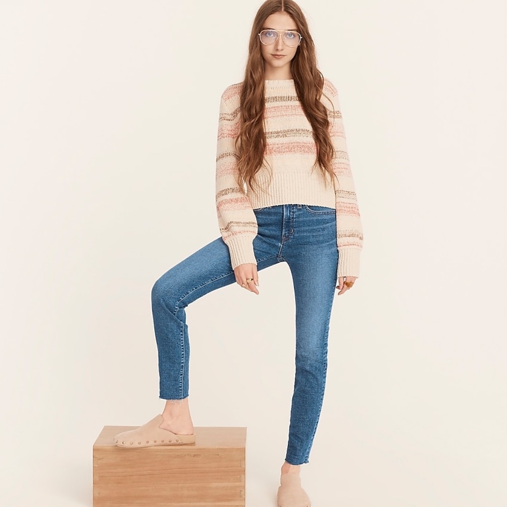 High-Rise Toothpick Jean in Hester Wash, Size 26